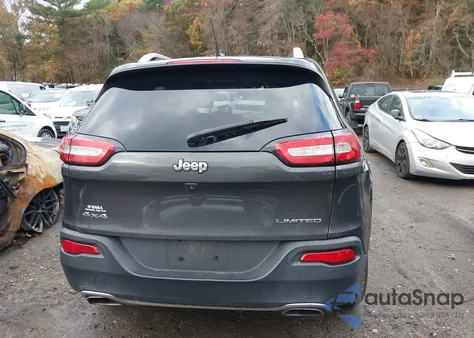 2015 Jeep Cherokee Limited из США, поврежденный, VIN 1C4PJMDS2FW717309